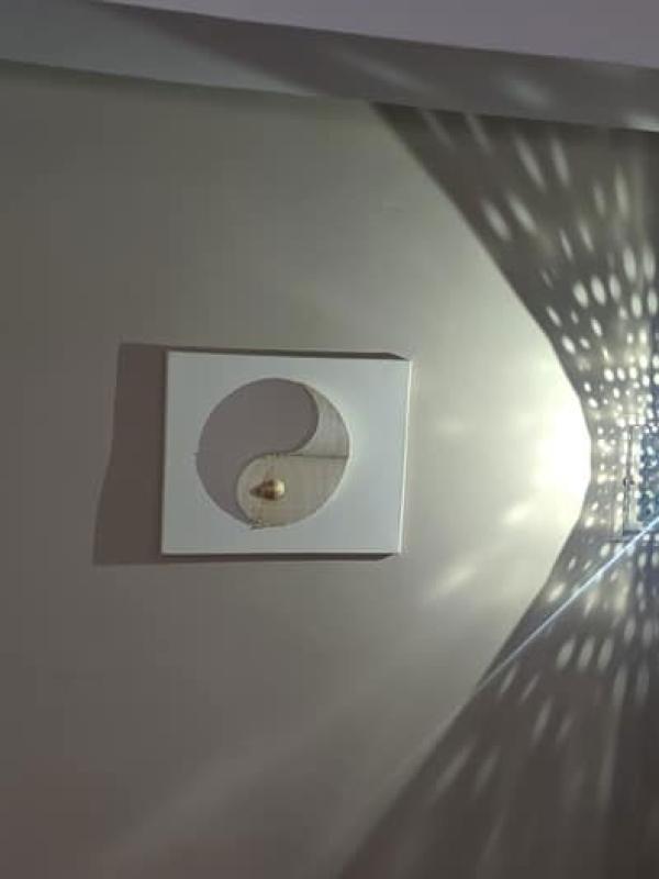 wall shadow interactive sculptures